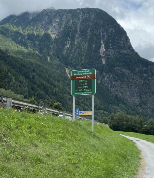 Bundesstrasse von Ötztal über Sölden zum Timmelsjoch